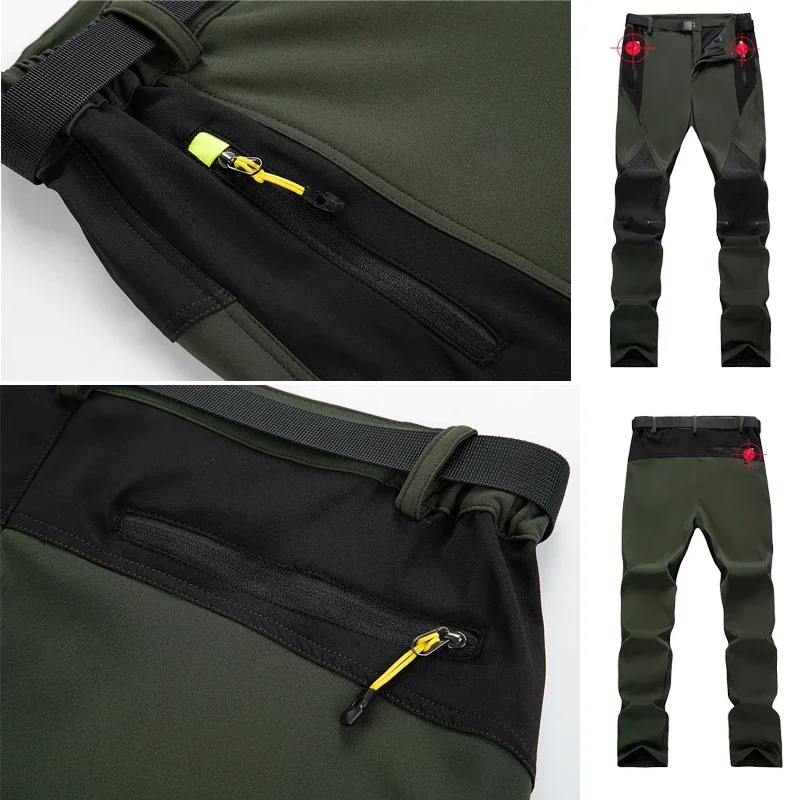 TRVLWEGO Outdoor Men Hiking Pants Hunting Climbing Ultra-Light Quick Dry UV Proof Sports Wear-Resisting Travel Camping Trousers