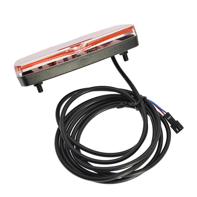 Ebike 테일 라이트 전기 자전거 테일 라이트 입력 6V-48V LED 라이트 자전거 반사판 전기 자전거 테일 라이트 HOT