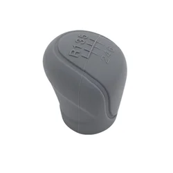 Silicone Non - Slip Car Gear Shift Knob Cover - Protective Interior Accessory (GRAY)