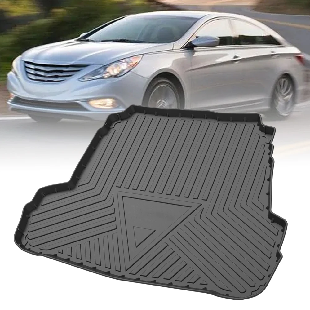 

Коврики для багажника из ТПЭ, коробка для хранения для Hyundai Sonata 2011 2012 2013 2015, резиновая подкладка для багажника