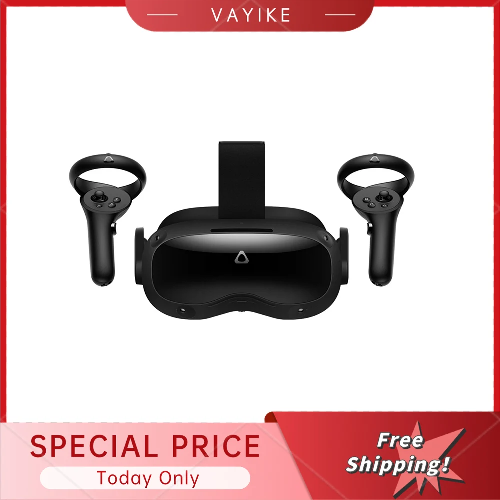 

Htc Vive Focus3 Smart Vr Glasses Movie Somatosensory Machine 3d Head Steam Game Virtual Reality Headset
