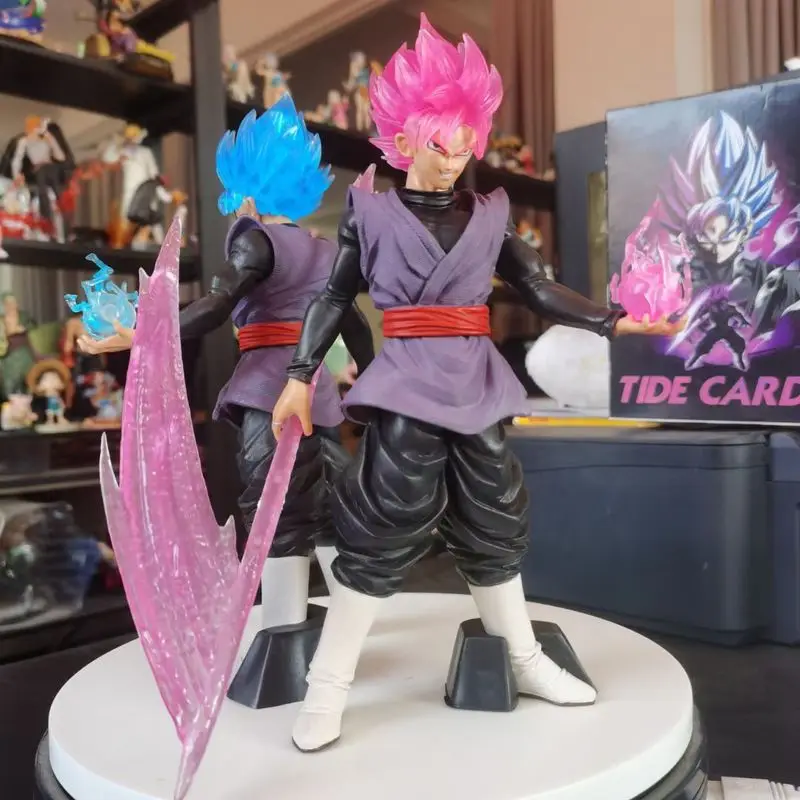 Bandai-Dragon Ball Z Sun Goku Figura Fusão Brincos, Zamasu Cosplay, Anime  Ágata Material, Decoração, Colecionáveis