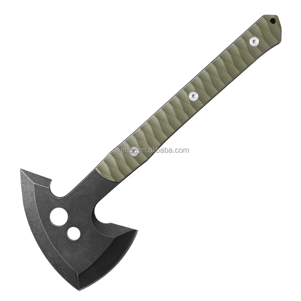 Premium Camping Axe For Wood Chopping-G10 Lightweight Handle & 5CR14MOV Steel