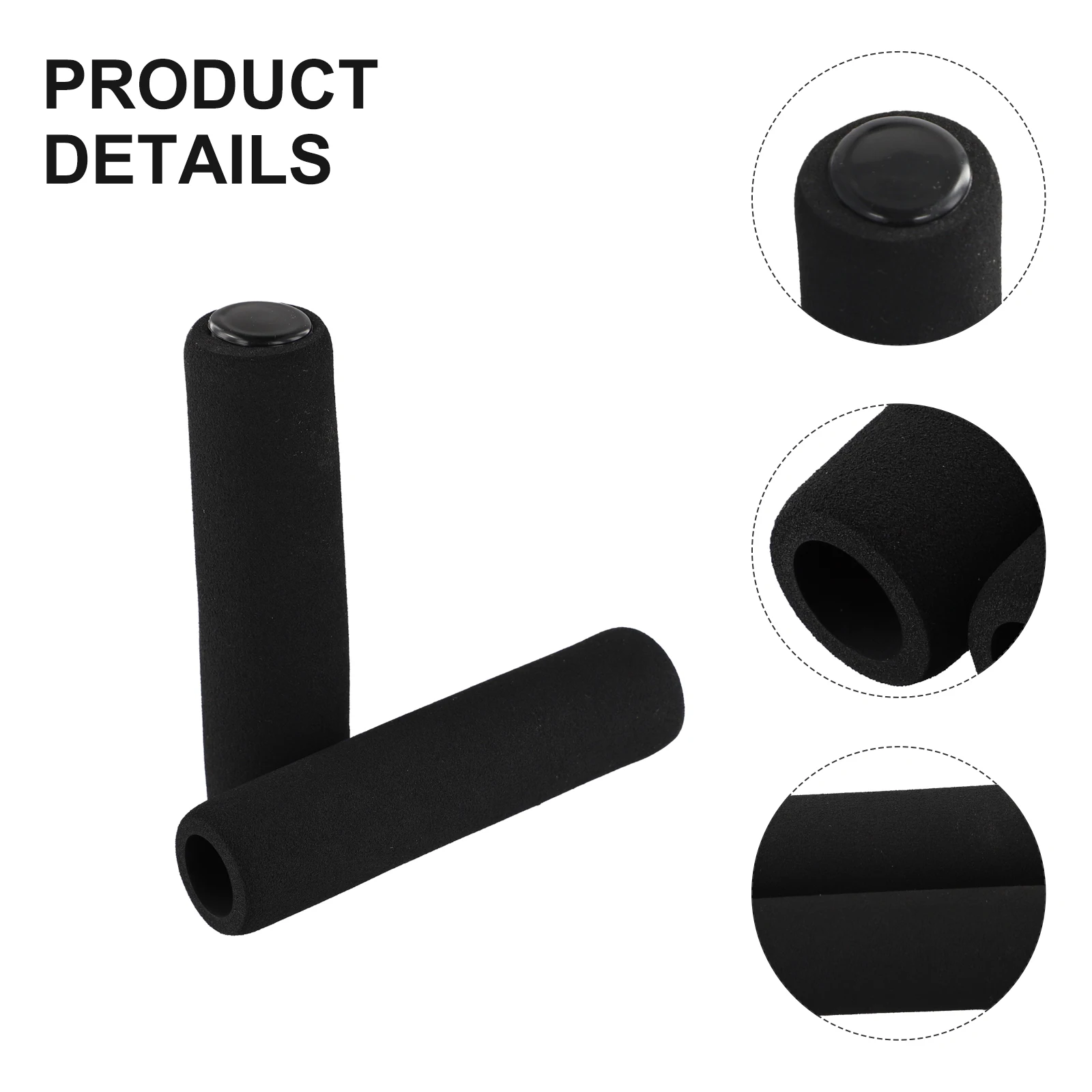 2 stücke Fahrrad Lenker Rohr Schwamm Schaum Gummi Griff Bar Griffe Kits Sets Flexible Lenker Abdeckung Schaum Griffe – Detail 5