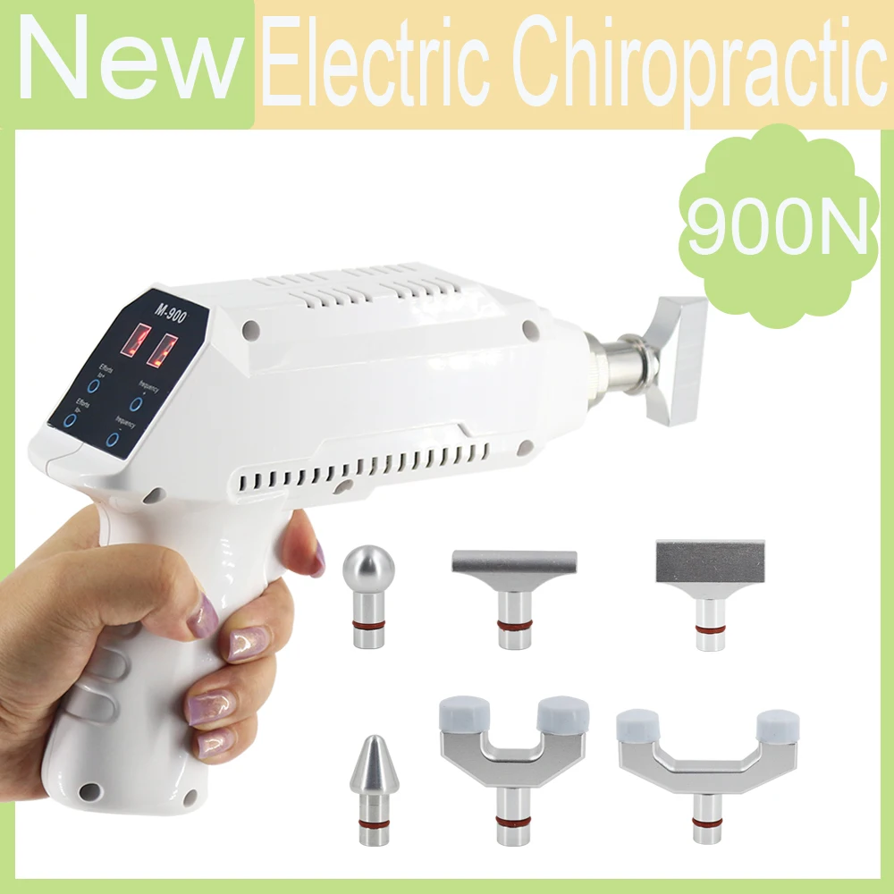 

Chiropractic Adjustment Tool Electric Massage Spine Chiropractic 900N 3Frequency Use For Relief Pain Shoulder Neck Waist Massage