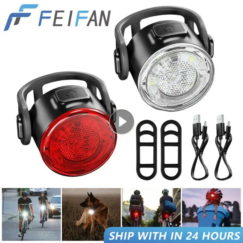 

Задняя подсветка для велосипеда, USB аккумуляторная, водонепроницаемая, для горного велосипеда, задний фонарь для шлема