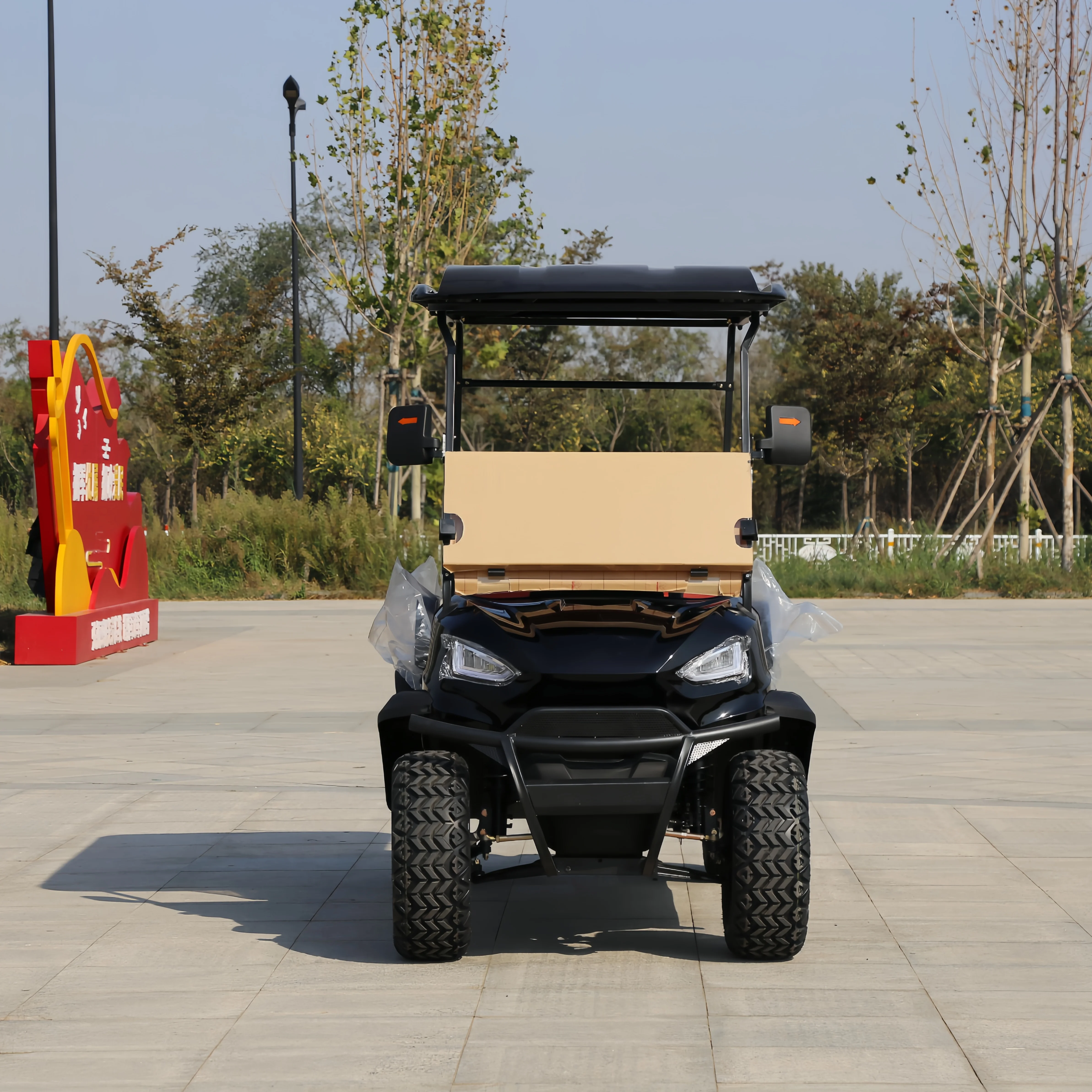 CE Factory Direct High Quality New Design Brand 2+2 seater electric golf carts CE/EEC certification