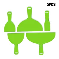 1/5Pcs Durable Plastic Filling Cutter Glass Scraper Spreader Putty Mixer Skimmer Painteader Putty Mixer Skimmer Paint 1