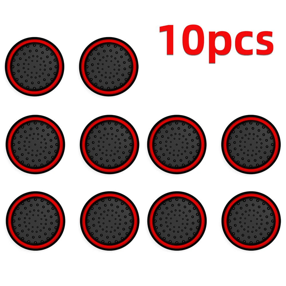 Joystick Grip Cap 10PCS ThumbSticks Grips for Nintendo Switch/OLED/Lite JoyCon Silicone Luminous Joystick Caps Thumb Stick Cover Accessory