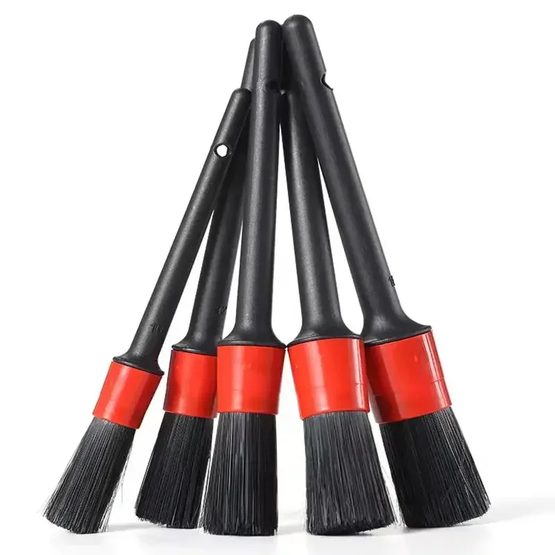5/10pcs Detailing Brush Set Car Brushes Car Detailing Brush for Auto Cleaning Dashboard Air Outlet Wheel Wash Maintenance Tool