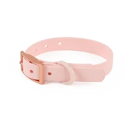 Dual Dog Leash Set with Breathable Harness and Adjustable Chest Strap - M (Collar - pink)