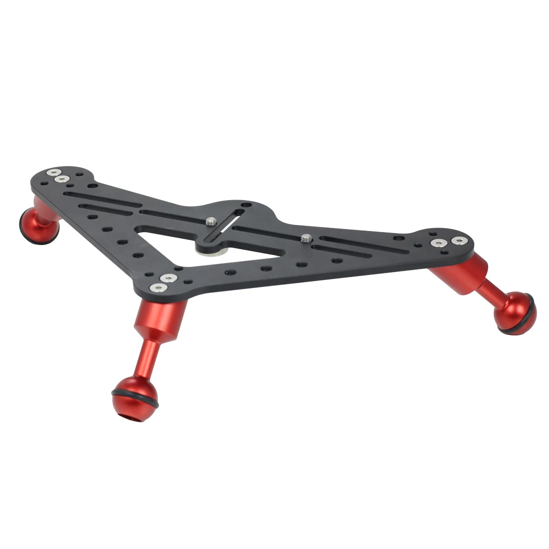 Tauchen Tablett Rig Video Dreieckigen Stabilisator Gimbal Stativ Basis Halterung SLR Kamera Unterwasser Fotografie Licht Stehen Stativ Basis – Detail 11
