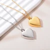 Stainless Steel Heart Angel Wing Urn Necklace Ashes Cremation Jewelry  Keepsake Pendant Memorial Locket Ash Holder Dropshipping 5