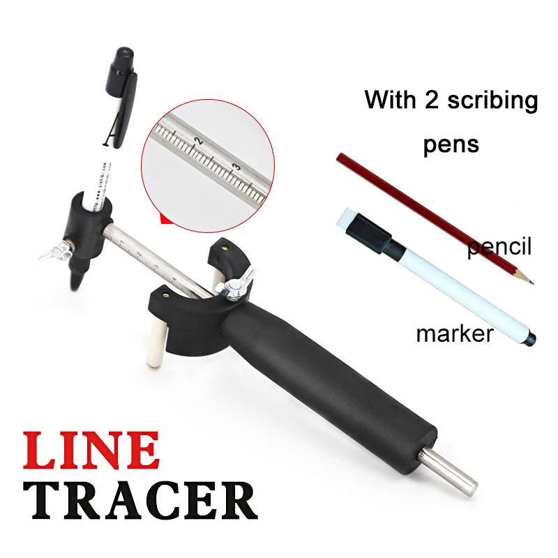 

Wheel eyebrow scriber, auto sheet metal dent repair tool, data recovery, wheel eyebrow rib line parallel drawing tool