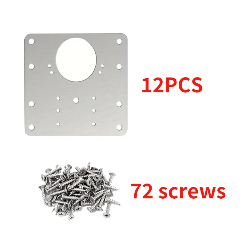 8K 12pcsand 72screws