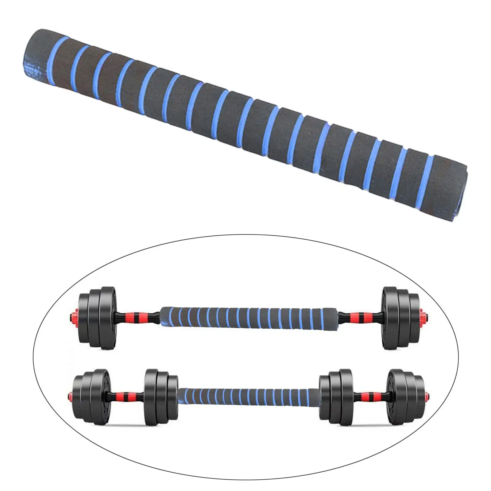 Dumbbell Connecting Rod Dumbbell Extension Bar Fitness Attachment 40cm Barbell dumbbell bars barbell bar
