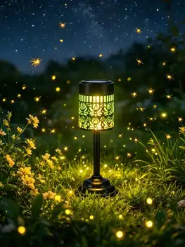 Lampada Solare a Proiezione Peonia: Luce LED da Giardino per Esterni Impermeabile IP65