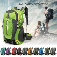 40L Water Resistant Travel Backpack Camping Hiking Laptop Daypack Trekking Climbing Back Bags for Men Women Hiking Camping