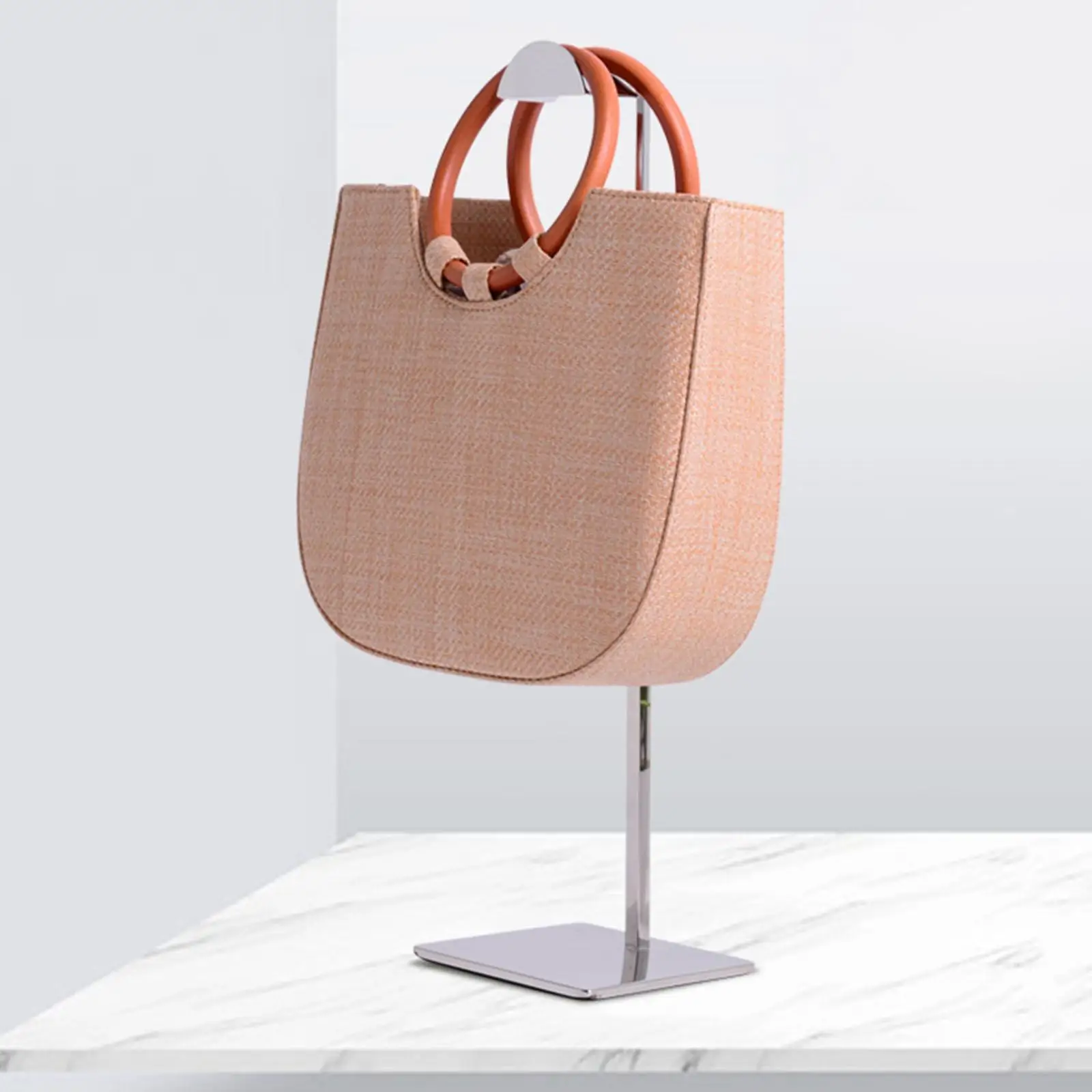 Espositore Per Pochette E Borse 3 Livelli – Elegante Supporto A Gradoni In Acciaio Nero Opaco, Organizer Per Armadio E Vetrina, Ideale Per Negozio O Casa