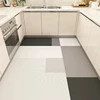 Kitchen Oil-proof and Non-slip Rug PVC Leather Carpets Dirt-resistant Door Mats Simple Balcony Rugs Bathroom Waterproof Carpet 4