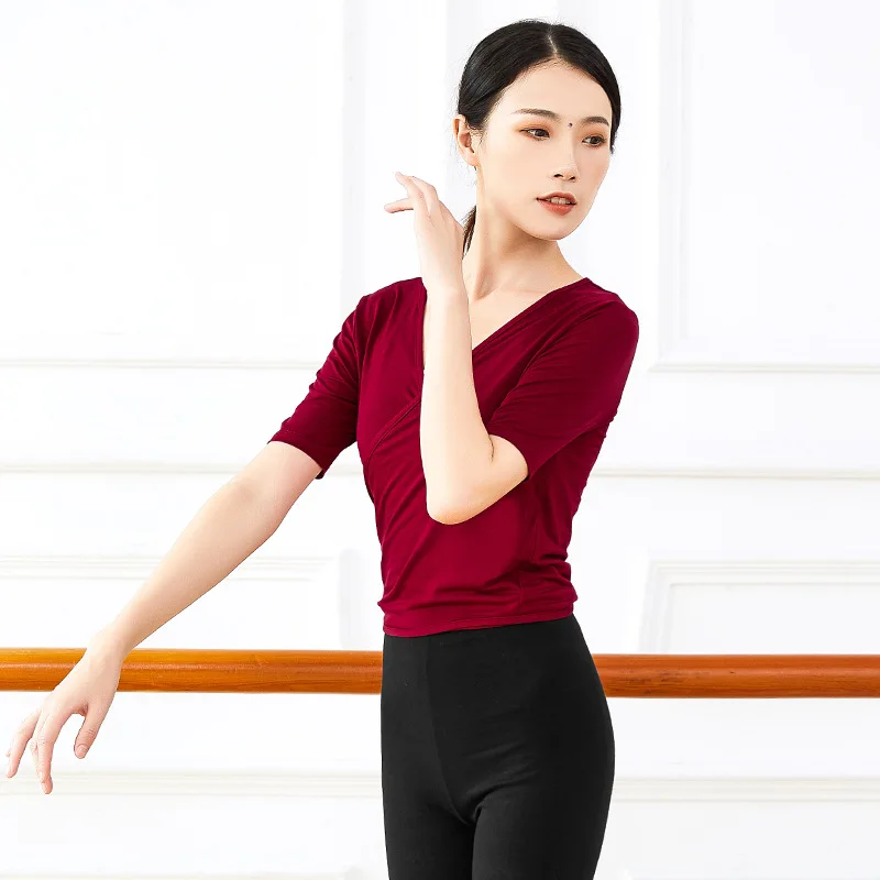 Modern dance Training Clothes Belly Dance Skills Examination Clothes Female Adult Long Sleeve Gymnastics Yoga