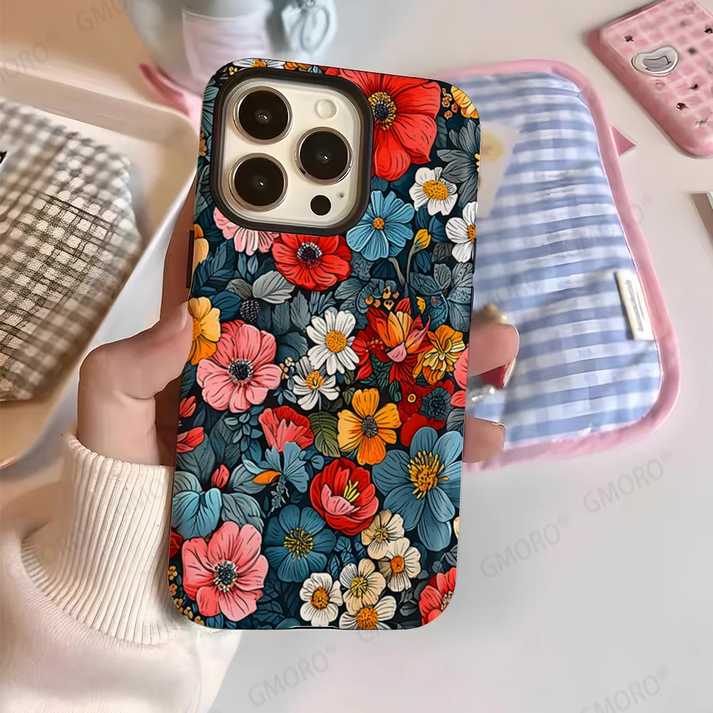 Oil Painting Flower IPhone Case
