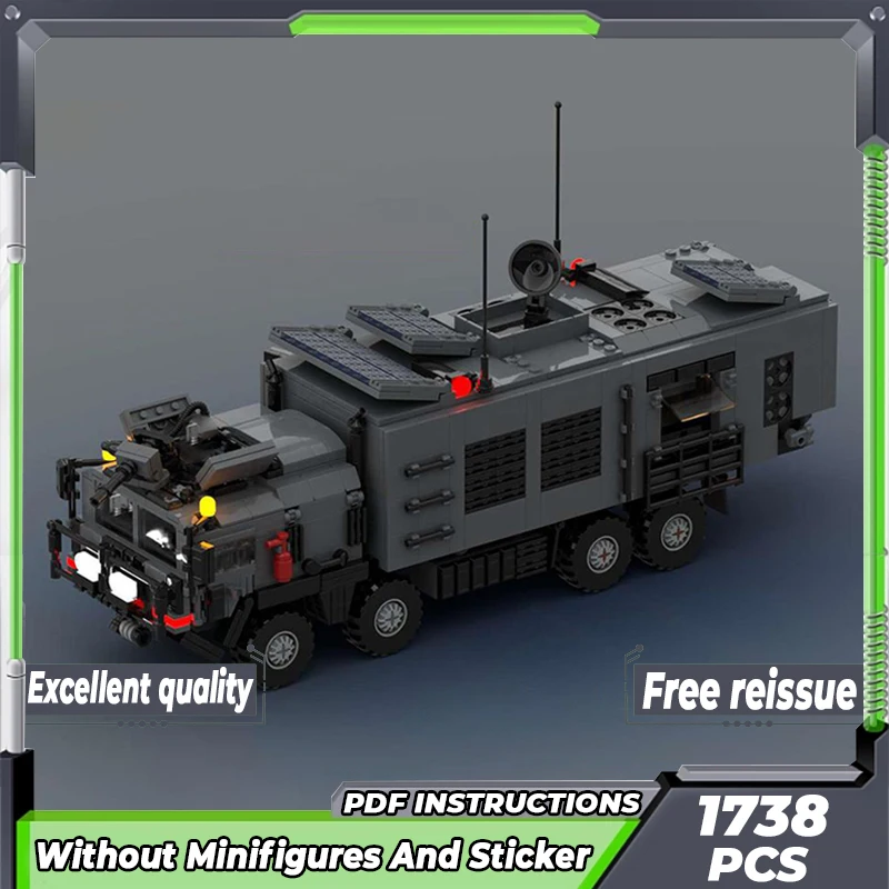 

Модель автомобиля Doomsday, строительные блоки Moc, технология автомобиля Doomsday Wanderer, модульные блоки, подарок, рождественские игрушки, Наборы для творчества