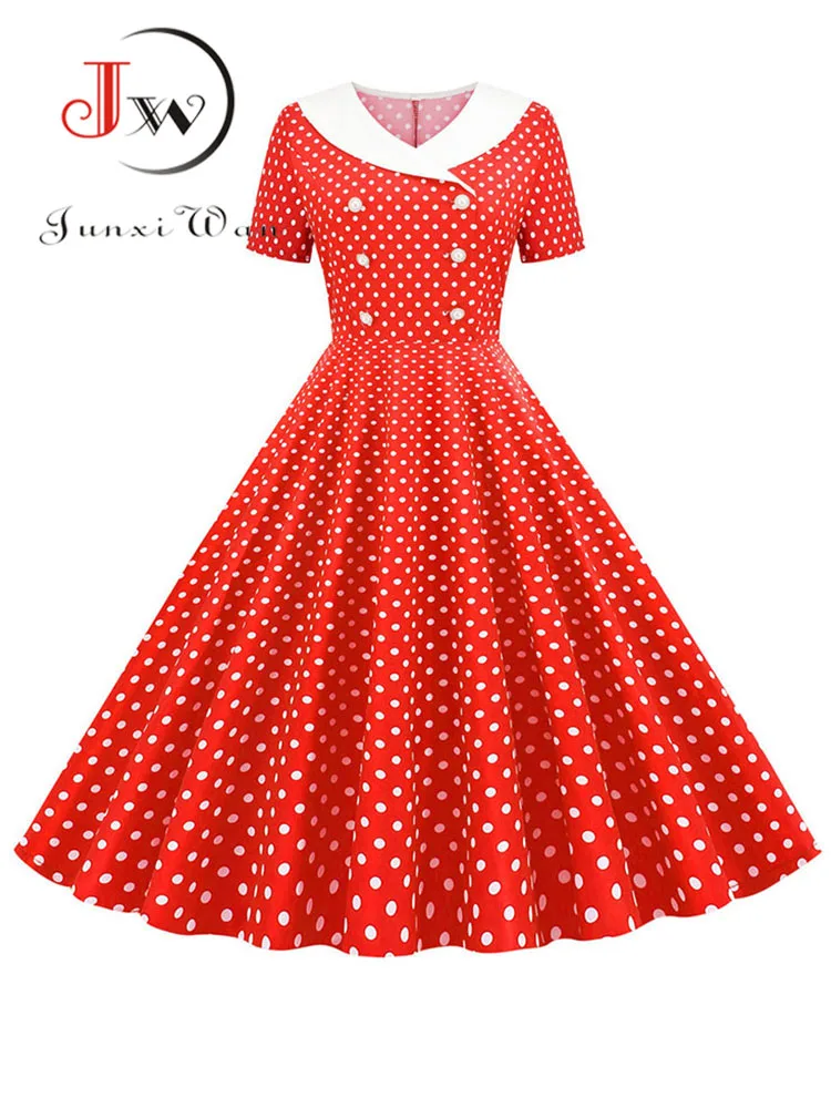 red dot dress