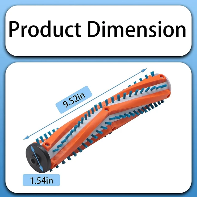 Brush Roller Compatible with Black Decker BSV2020 BSV2020P BSV2020G  Powerseries