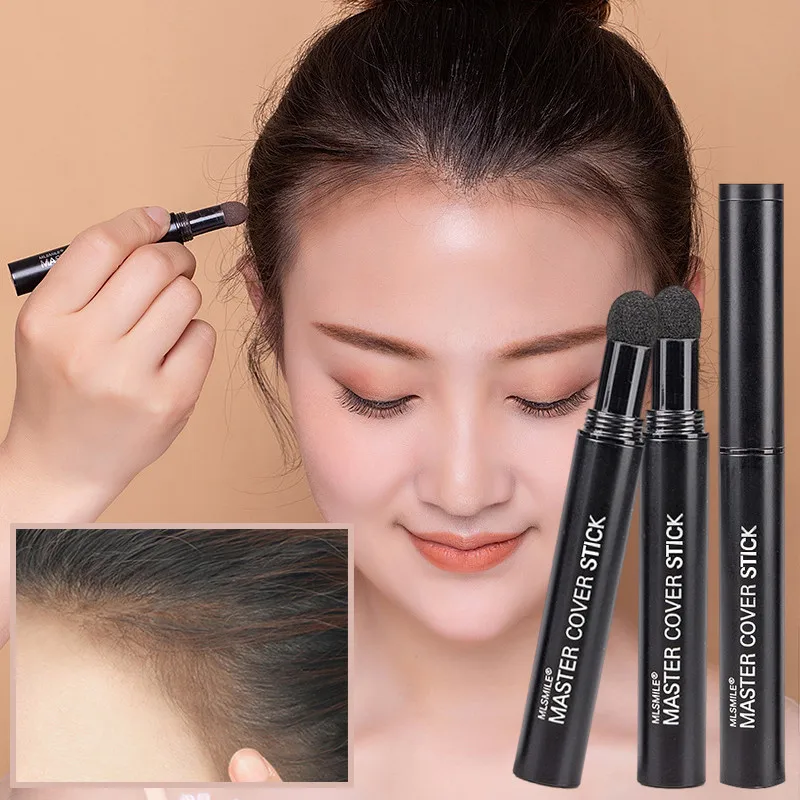 Hairline Concealer Pen 1PC Control Hair Root Edge Blackening Instantly Cover Up Grey White Hair Natural Herb hairline concealer pen