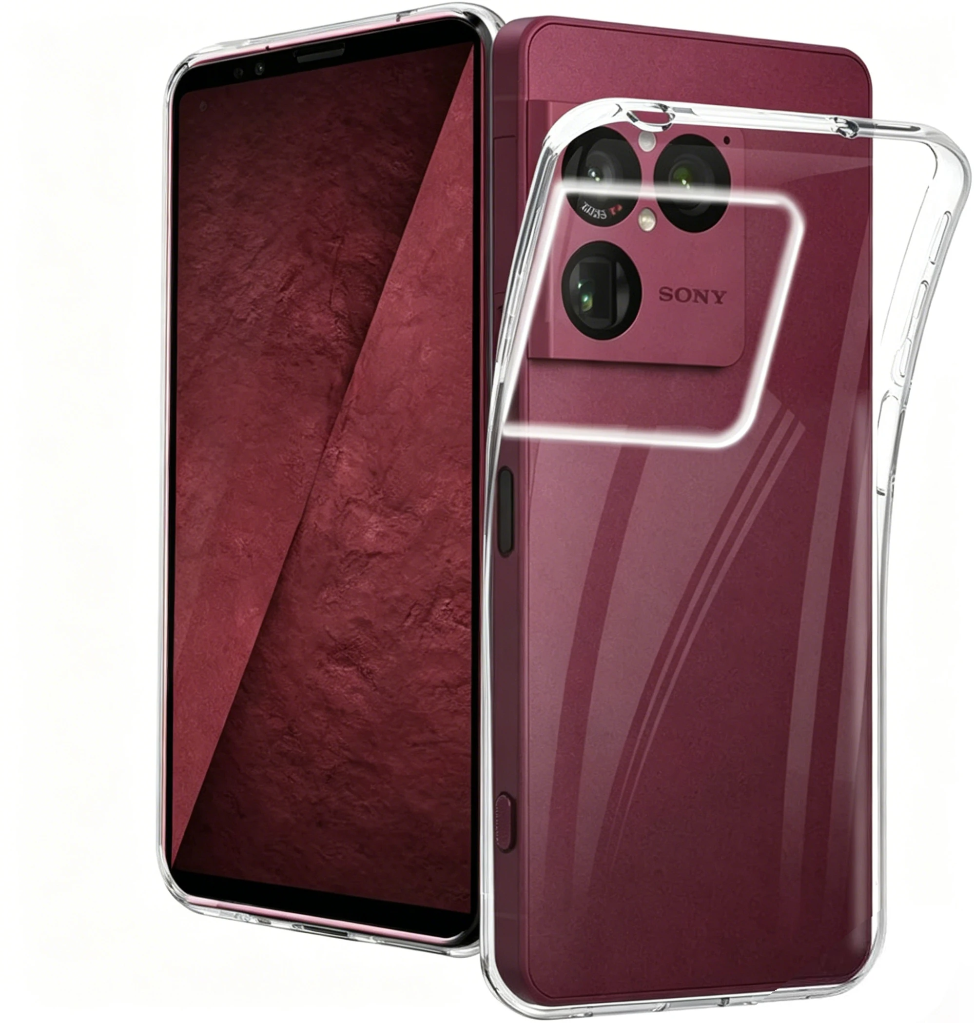 Ultra Thin Transparent Soft TPU Back Phone Case Cover