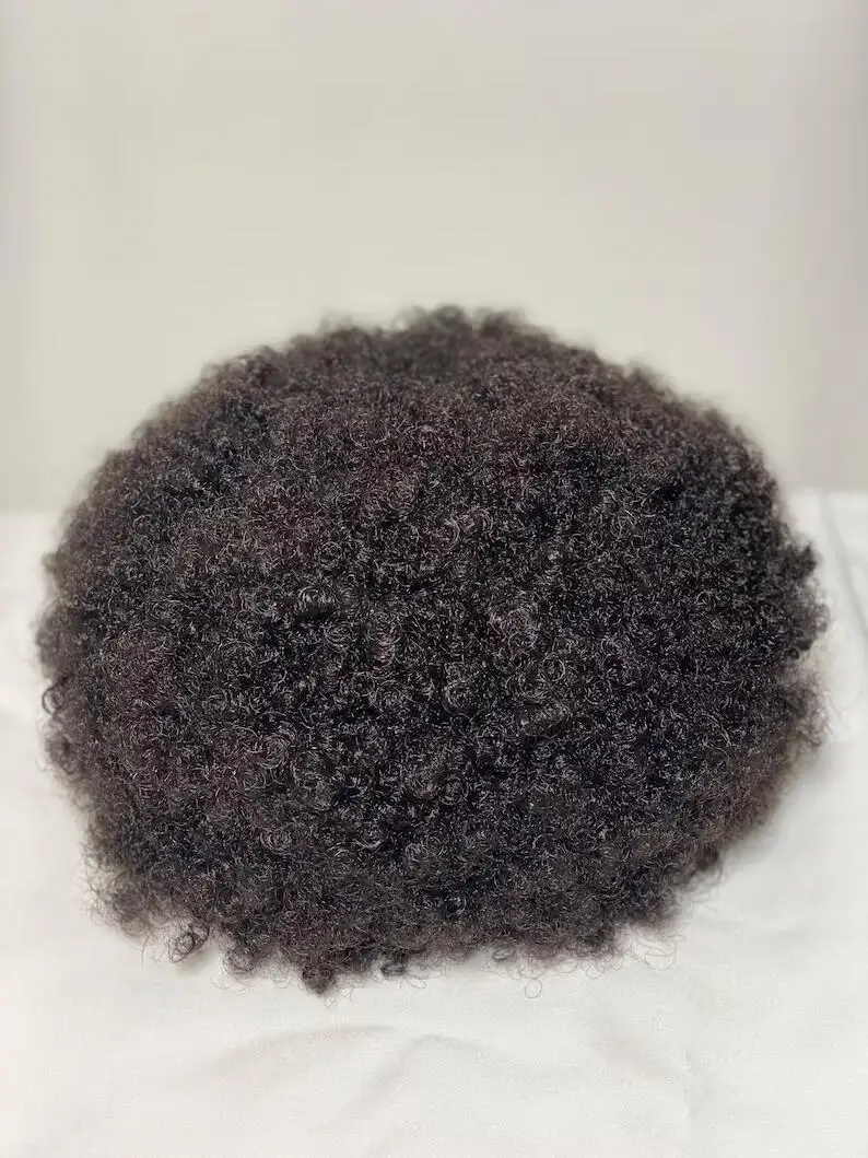 afro bun human hair extensions for black women