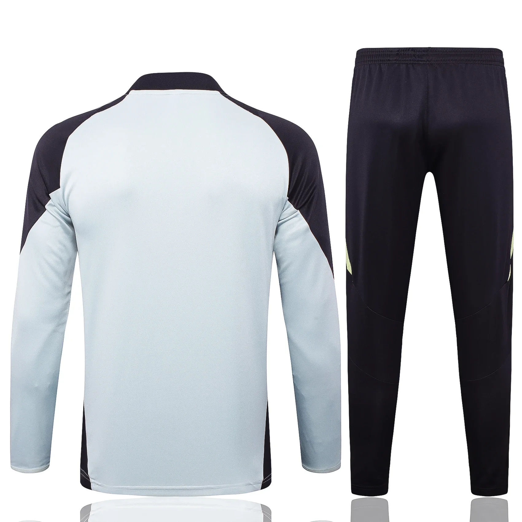 Adidas Soccer Jerseys Men Breathable Full-sleeved Youth Sweat Absorbing Training Suit Sportswear Orange Blue Black