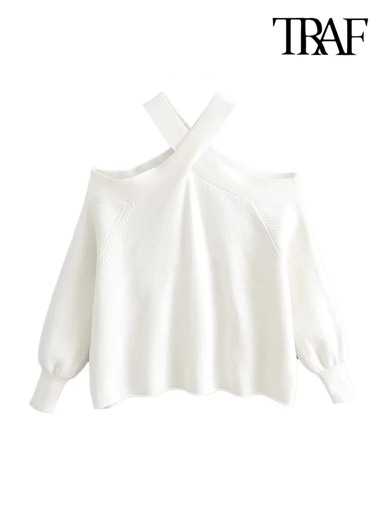 Fashion Off the Shoulder Sweater 2