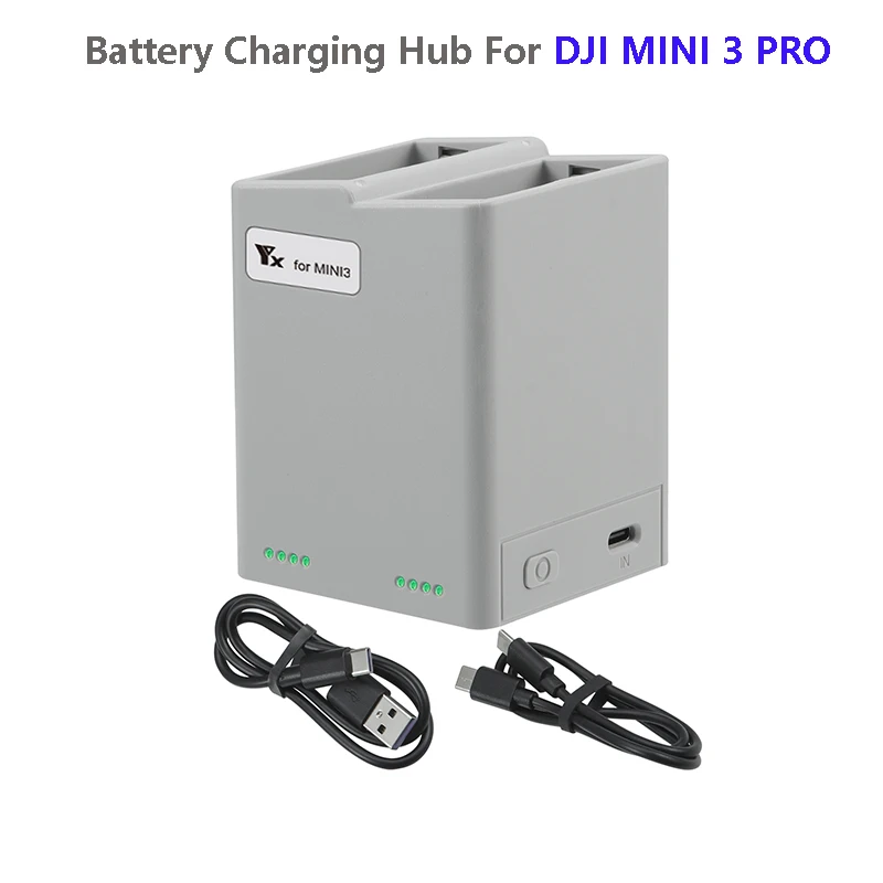 Two-Way Charging Hub For Dji Mini 3 Pro Battery Charging Butler For Mini 3 Pro Charger Drone Accessories