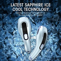 DEESS GP592 IPL 2IN1 Laer Hair Removal Ice Cooling Epilator Permanent Face Body Bikini Depilador Home Laser Unlimted Flash 2