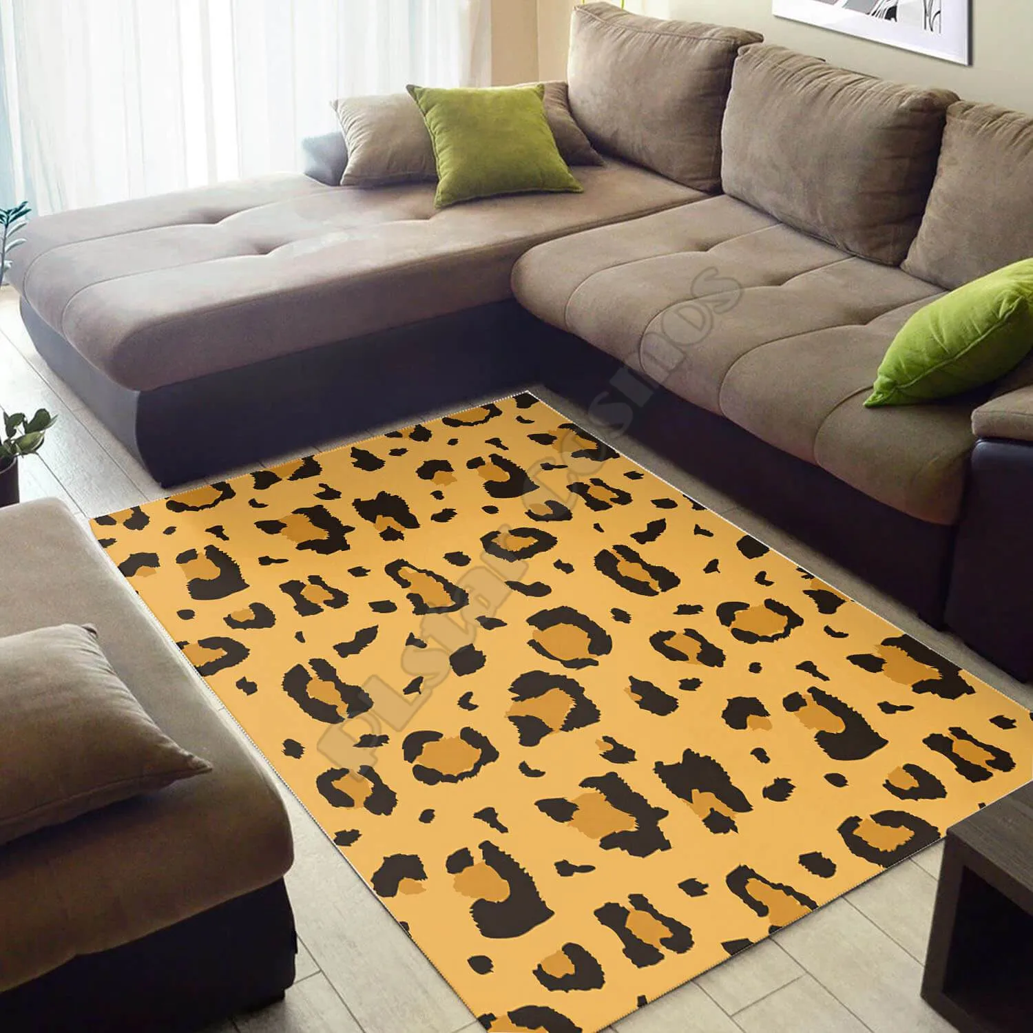 

Sexy Leopard 3D All Over Printed Rug Room Mat Floor Anti-slip Large Carpet Home Decoration