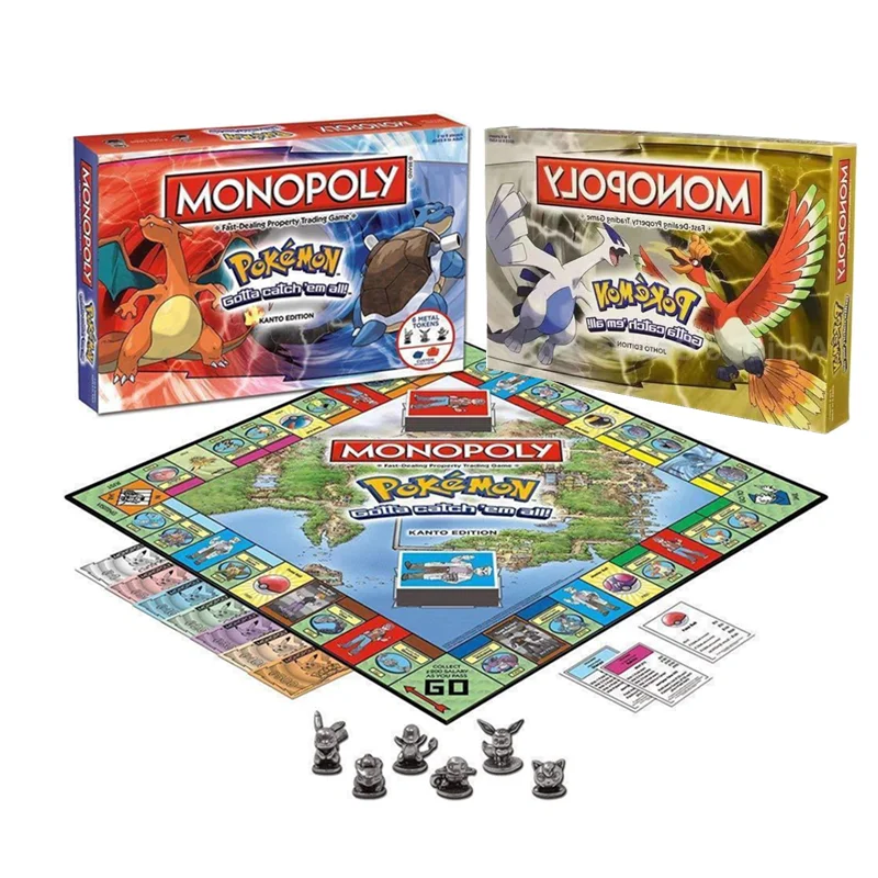 Monopoly Pokemon Johto Edition Juego de mesa de Anime en ingl s monopoly-pokemon-johto-edition-juego-de-mesa-de-anime-en-ingl-s
