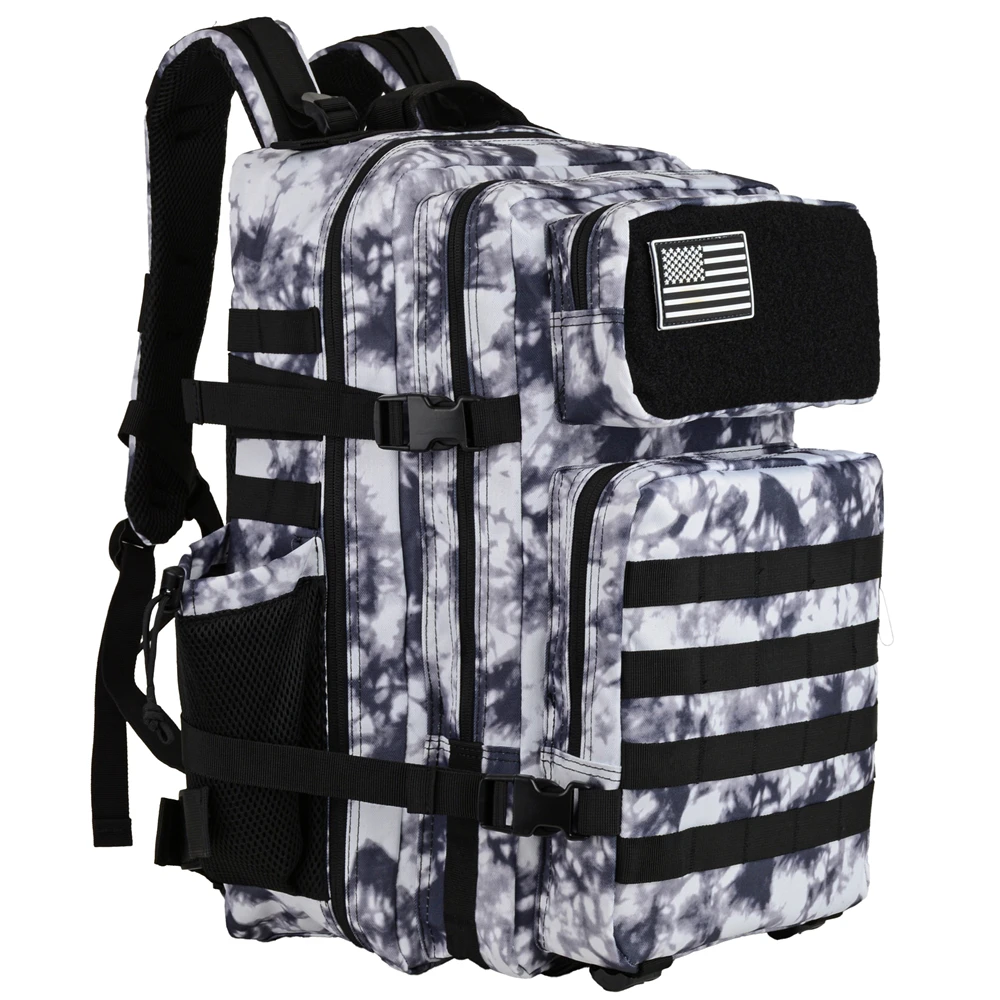 야외 하이킹을 위한 백팩 어썰트 가방 – 방수 및 다용도 활용 가능한 여행 야외 배낭, 캠핑 백팩 및 등산용 스포츠 가방, 25L 및 45L 용량, 3가지 컬러 선택 가능