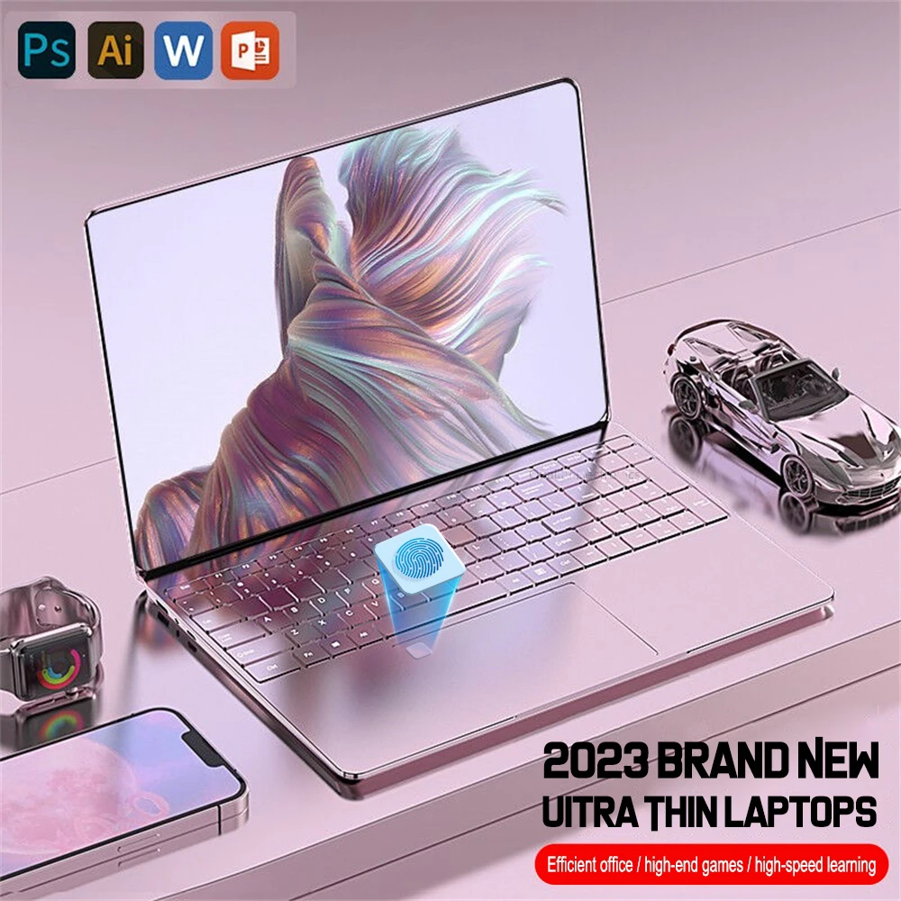 Leno 15.6 ''Office Laptop 32Gb Ddr4 1024Gb Ssd Windows 11 N5095 Notebook Computer Ips Fhd 1080P Display 5G/2.4Ghz Wifi Usb 3.0