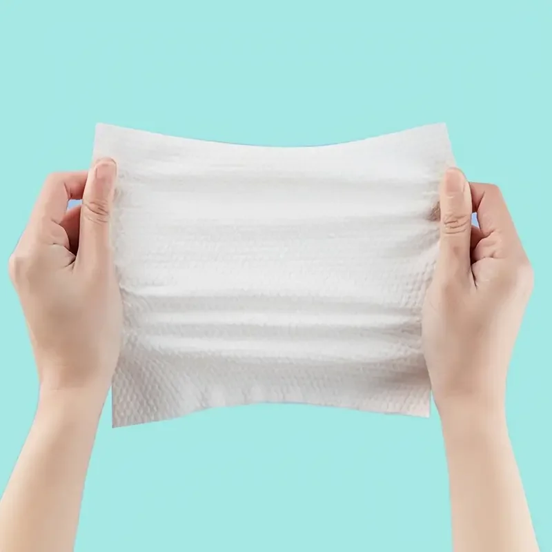 Disposable washcloth Thick Face Towel Make Up Soft Removing Wipes Dry Cleanser Towelettes For Skin Care 100 Counts 3