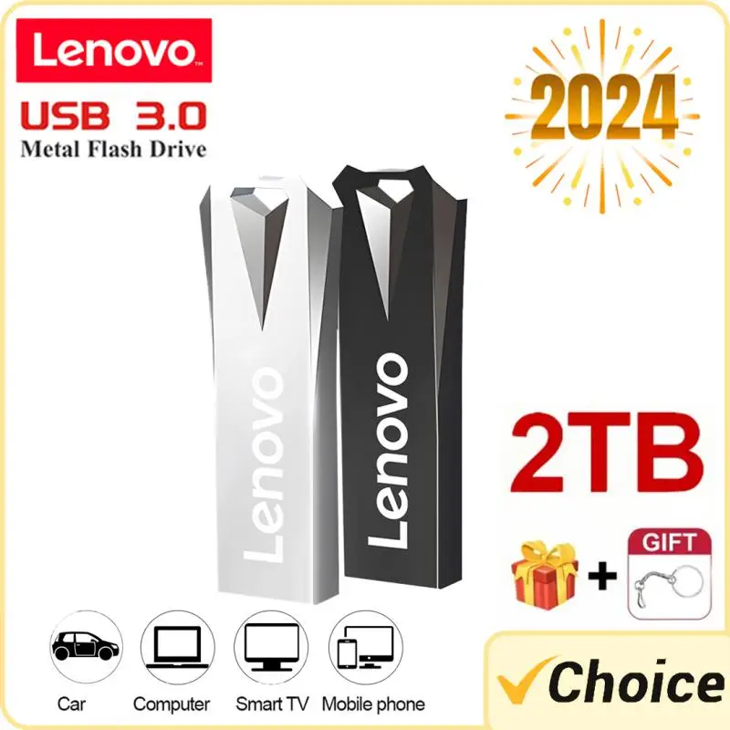 2024 Nuovo Lenovo Usb Flash Drive 2Tb Usb 3.0 Pen Drive Impermeabile Pendrive 1Tb 128Gb Flash Disk Memoria Usb Per Ps4 Ps5 Gaming