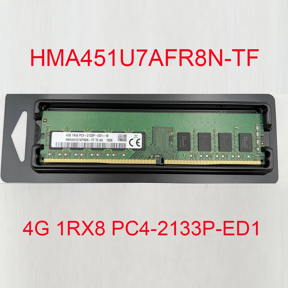 1 PCS For SK Hynix RAM 4GB 4G 1RX8 PC4 2133P ED1 DDR4 2133 ECC UDIMM