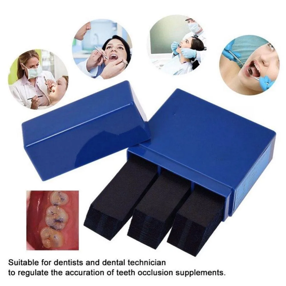 Dental Articulating Paper 300Pcs Orthodontic Strip