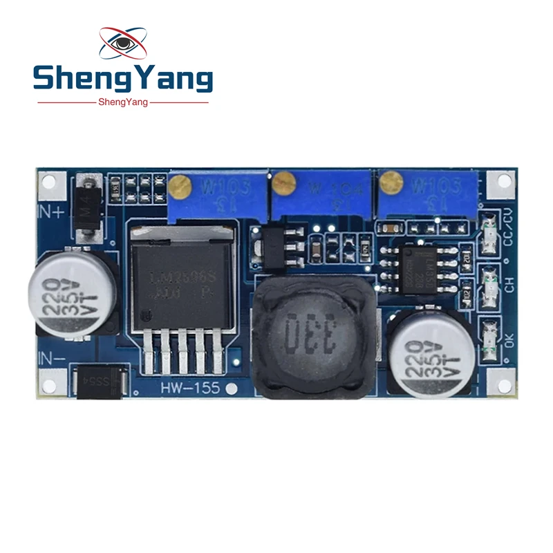 Регулируемый понижающий модуль питания CC/CV TZT LM2596