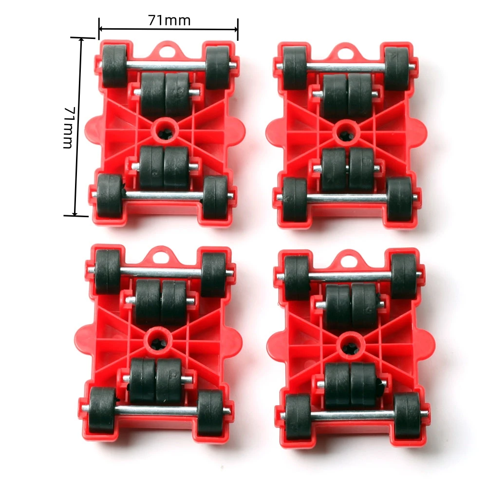 Ensemble d'outils à main de levage de meubles RapDuty, déménageur de meubles,  système de déplacement de transport, rouleau à 4 mouvements, barre à 1  roue, 5 pièces - AliExpress