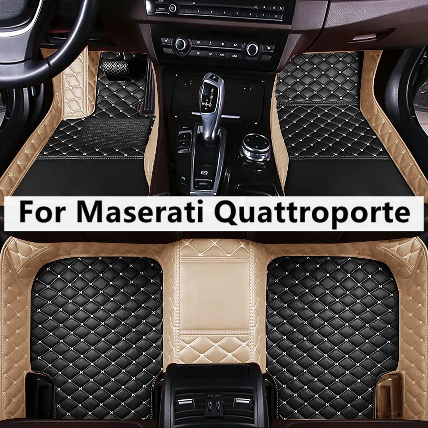 

Подходящие цвета автомобильные коврики для Maserati Quattroporte, автомобильные аксессуары, коврик для ног