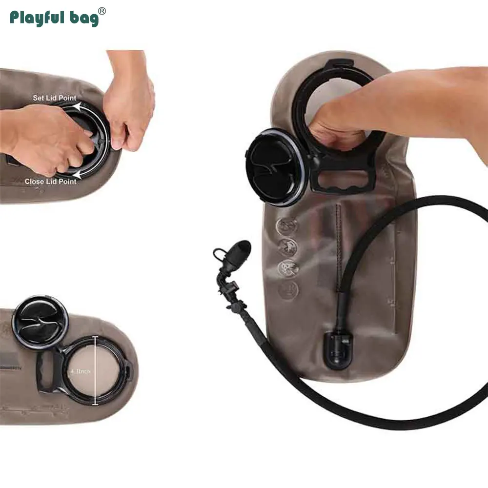 1.5L 2L 2.5L 3L Water Bladder Sports TPU Bag Running Hydration Bladder Quick Detach Mountaineering Water Reservoir AVA255 6