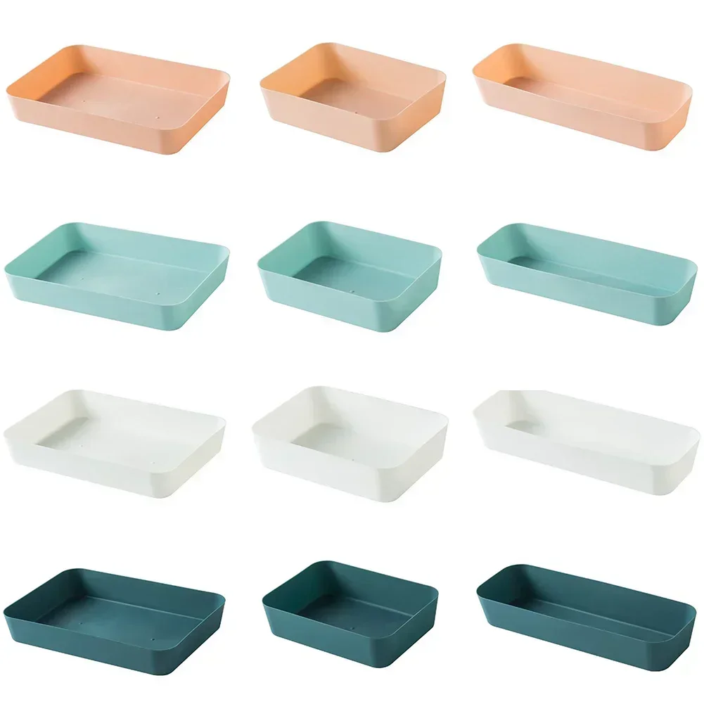 Multi Purpose Plastic Drawer Partition Storage Box For Different Scenes Easy To Organize Small Items And Accessories
