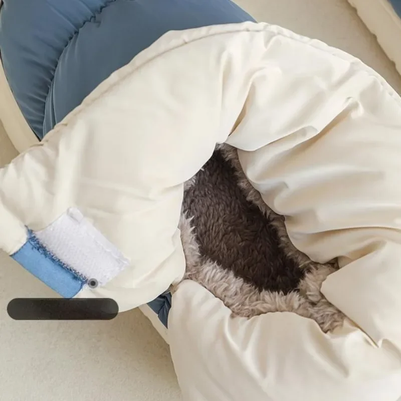 Winter Cotton Shoes for women comfortable soft sole light down female platform ankle boot waterproof warm couples snow boots